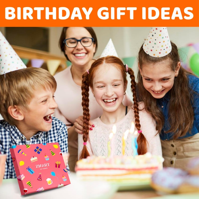 Zmart Birthday Gifts for Teen Girls - Pink Birthday Socks for 13-19 Year Old Girls - Image 3